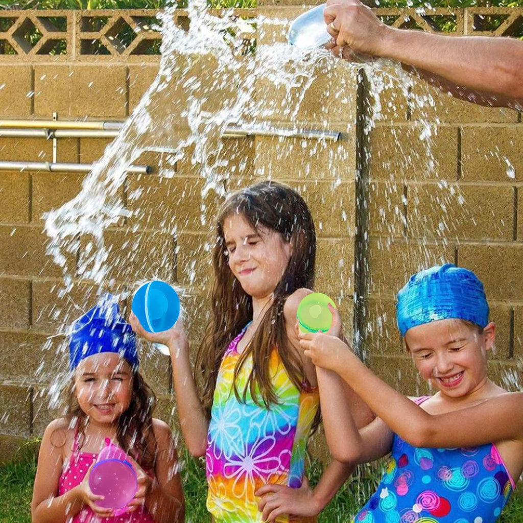 12 PCS Refillable Silicone Water Balloons T835