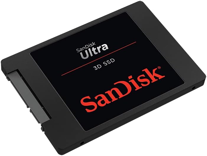 SanDisk Ultra 3D NAND 500GB Internal SSD - SATA III 6 Gb/s, 2.5 Inch /7 mm, Up to 560 MB/s - SDSSDH3-500G-G25 Pack of 2 I128