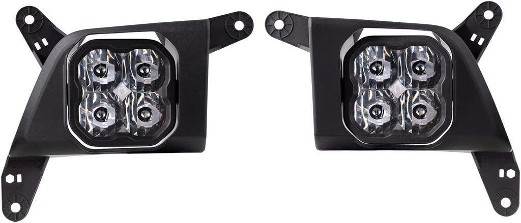 SS3 LED Fog Light Kit for Chevrolet Silverado 1500 2019-2021, White SAE/DOT Fog Sport N722055