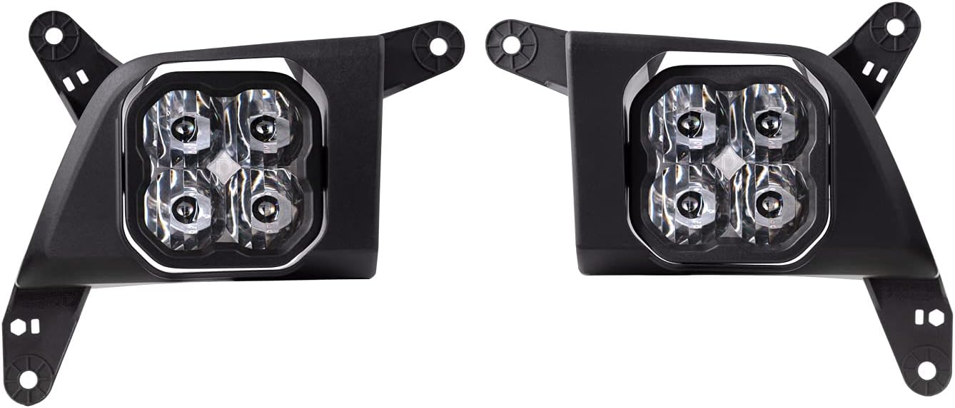 SS3 LED Fog Light Kit for Chevrolet Silverado 1500 2019-2021, White SAE/DOT Fog Sport N722055