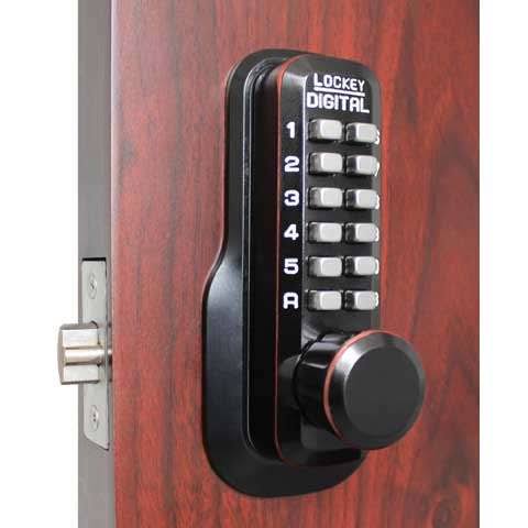 Digital Double Deadlocking Spring Latch Lock C73907