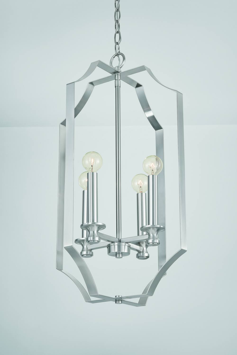 4 Light Foyer Brushed Nickel D16460
