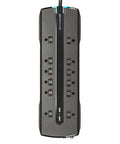 12-Outlet Dual-USB Surge Strip Z823