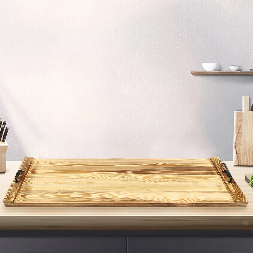 Pine Wood Noodle Board Stove Cover W96284