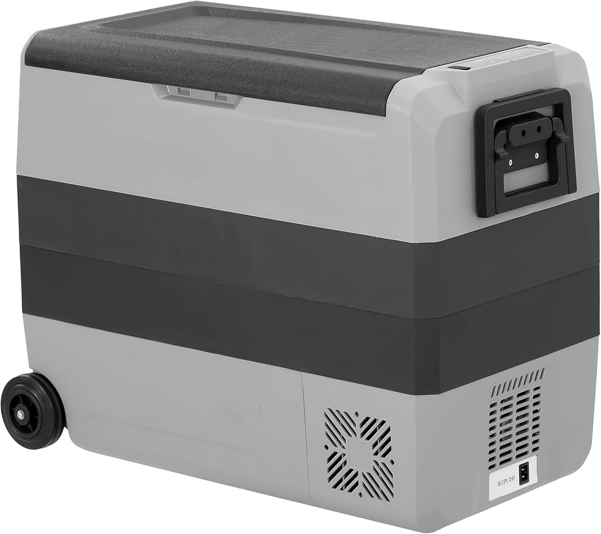 Dual Temperature Control 12 Volt Portable Car Refrigerator Freezer 63 Quart C33687