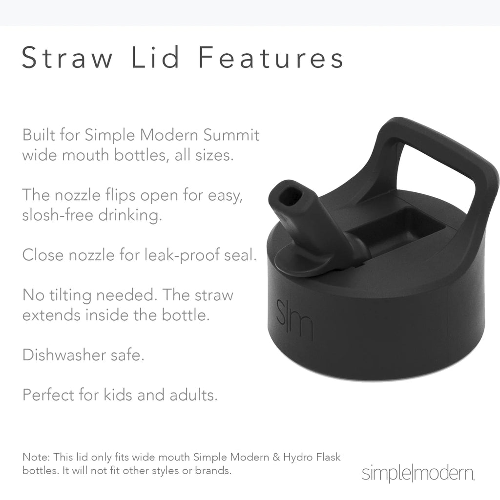 12oz Summit Kids Tritan Water Bottle with Straw Lid V426