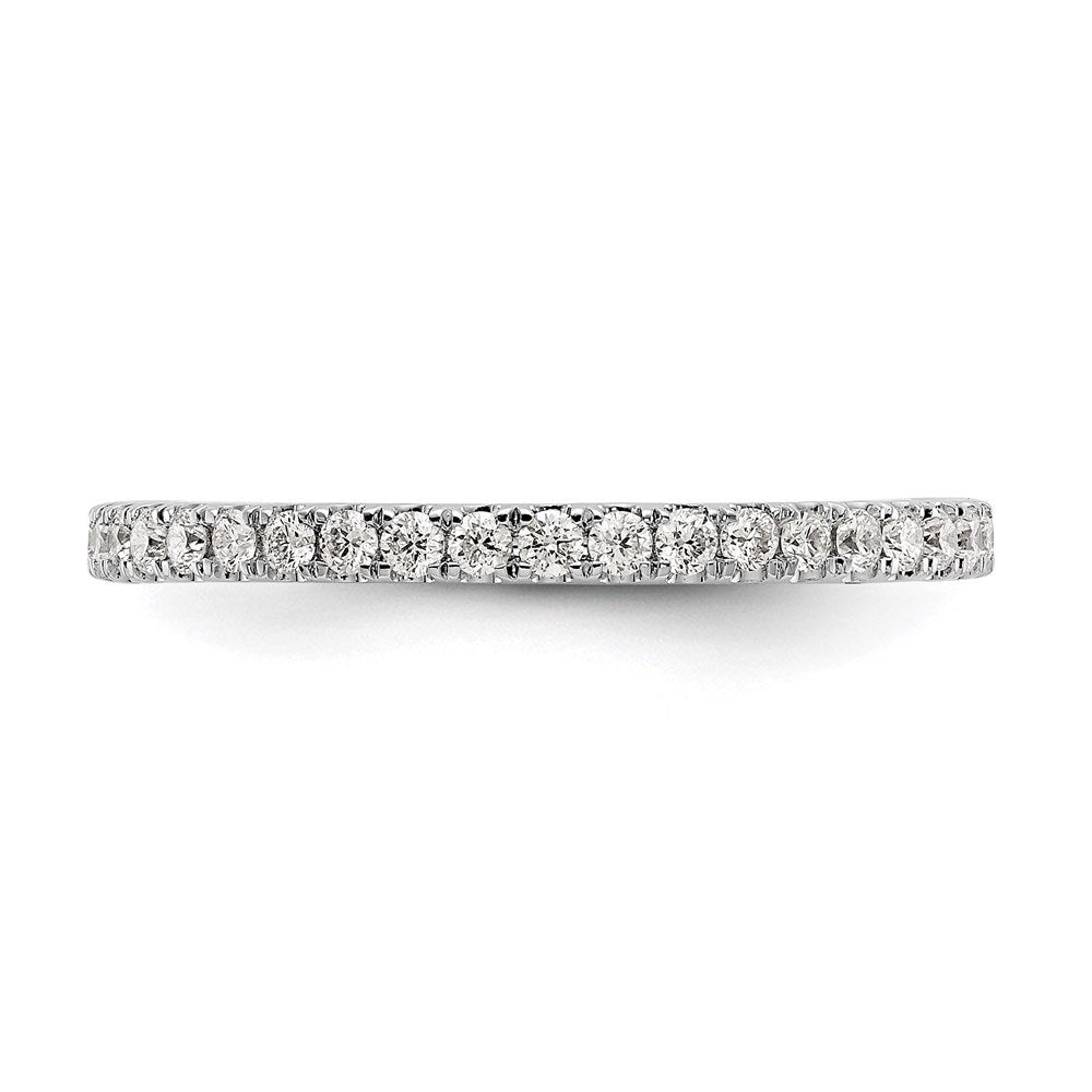 14k White Gold 1/2 carat Lab Grown Diamond Eternity Ring F788472
