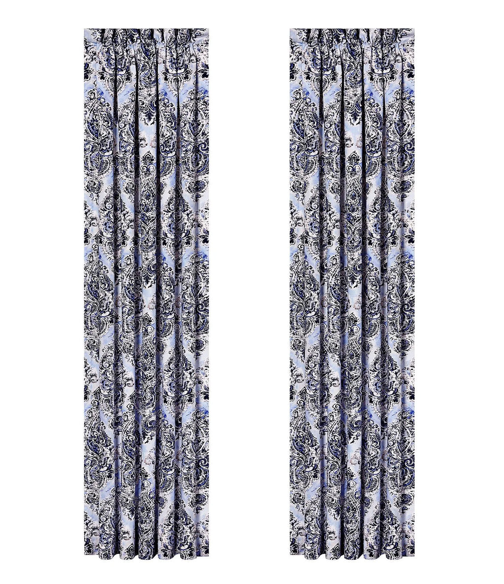 Indigo Santorini Panel Pair J23581