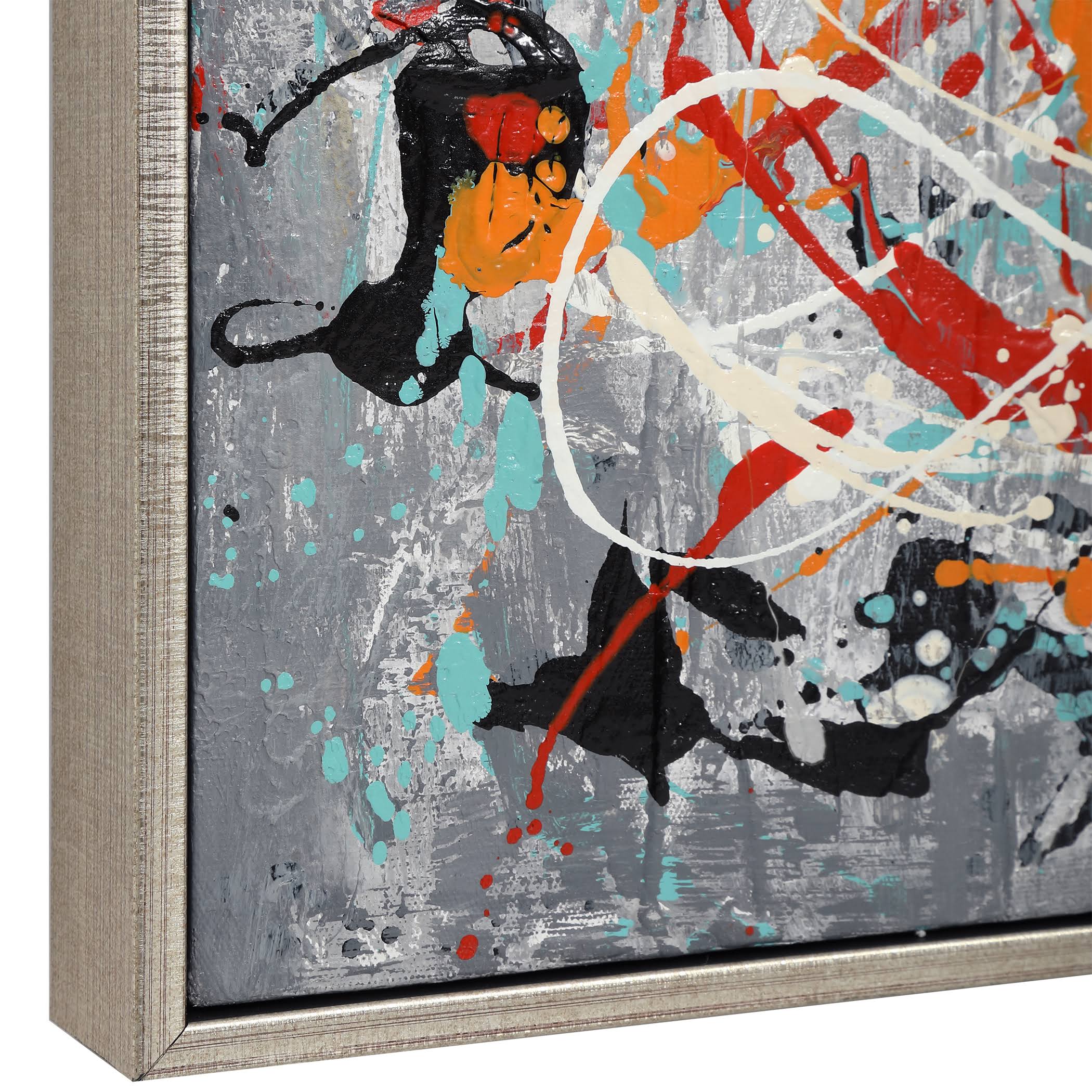 Hand Painted Canvas D543