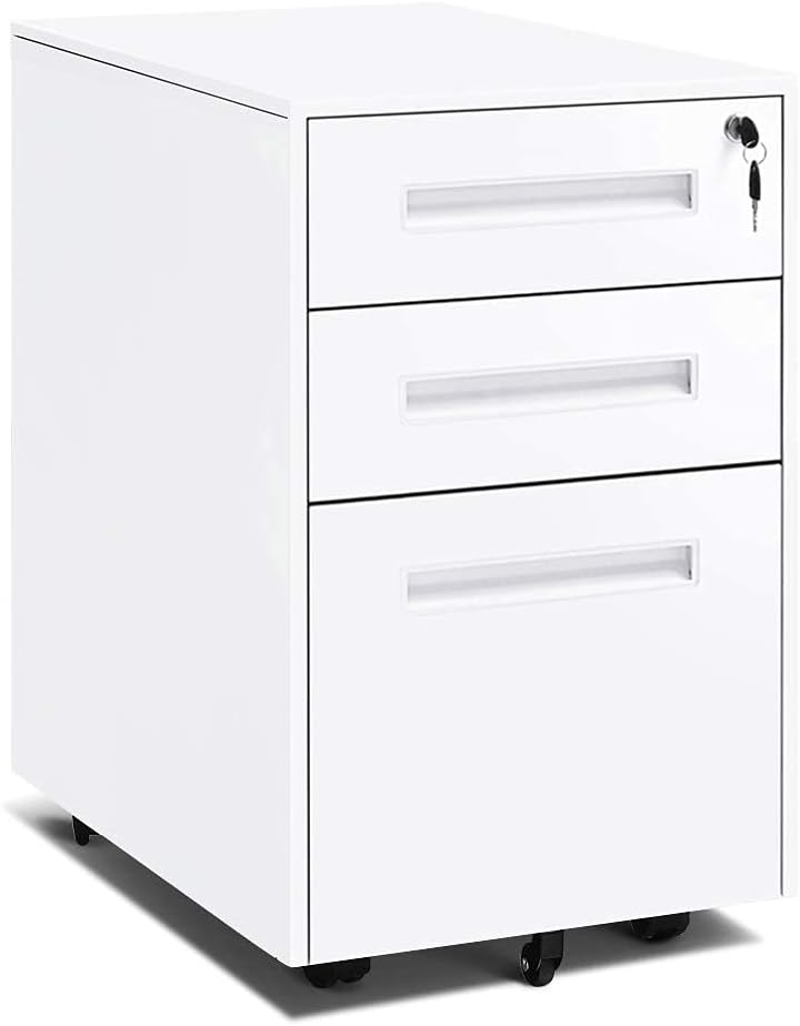 2 Drawer Locking Metal Steel Black Lateral File Cabinet K2246