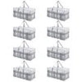 Extra Large Heavy Duty Moving Bags with Zipper and Strong Handles 8PACKS L9157