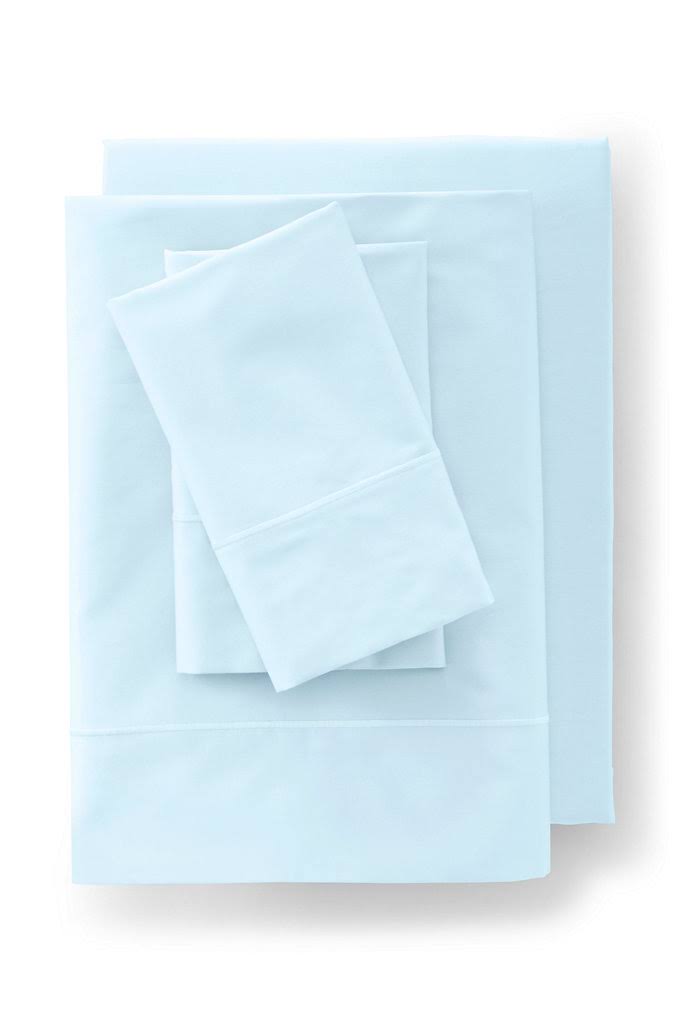 Blue 400 Thread Count Supima Cotton Sateen Sheets M44691