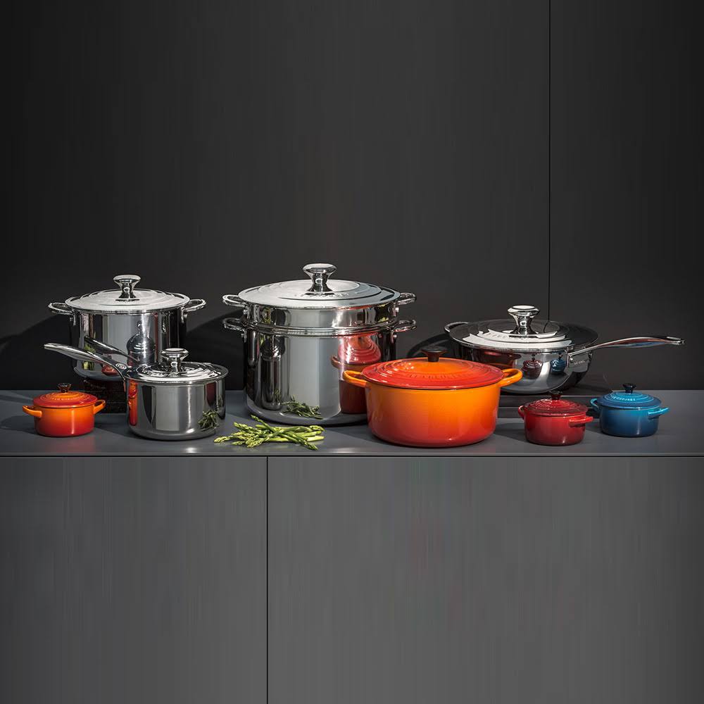 3 qt. Deep Casserole with Lid Stainless Steel A667179