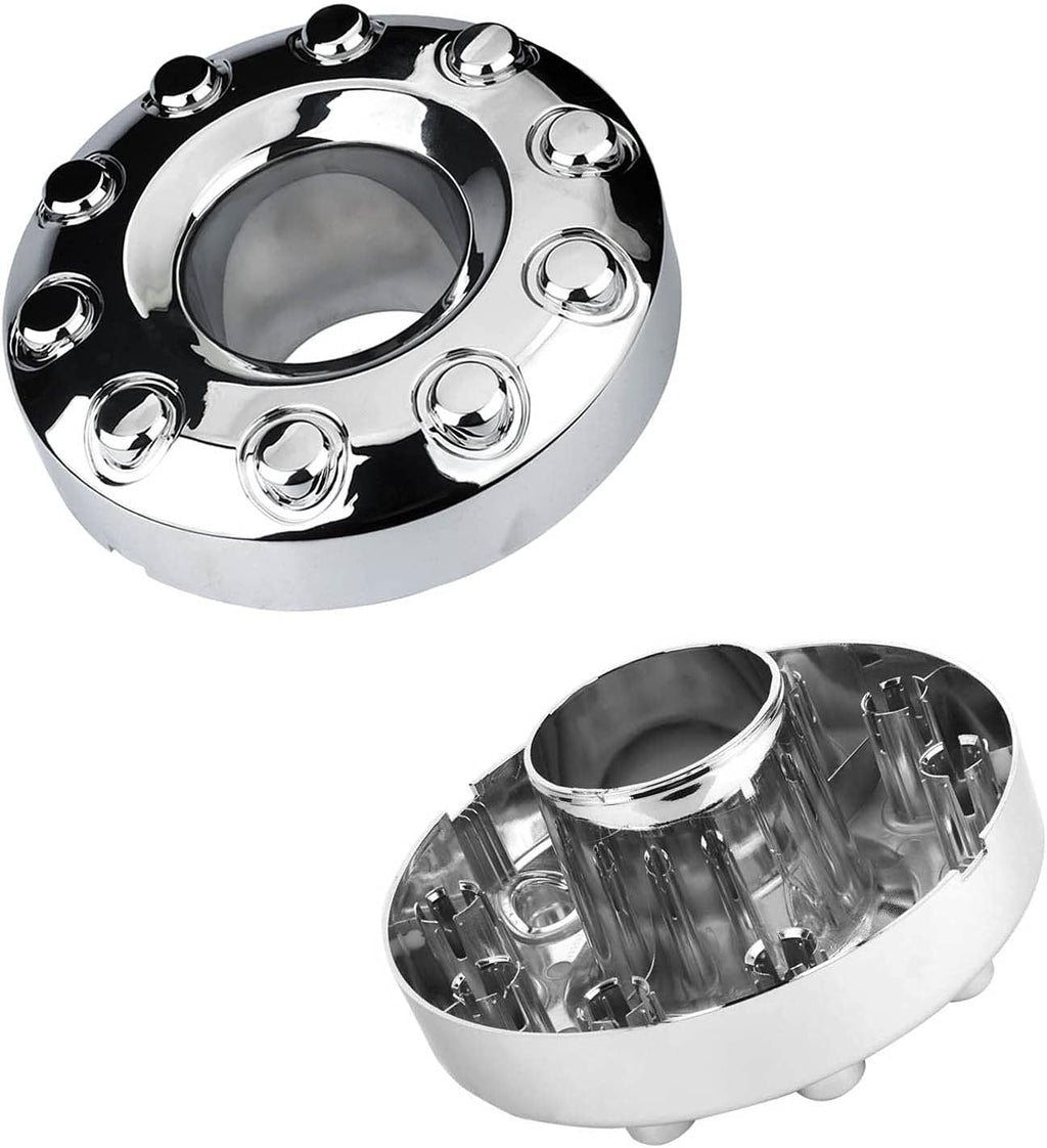 1 Pair Chrome 19.5 Wheel Center Hub Cap F3315