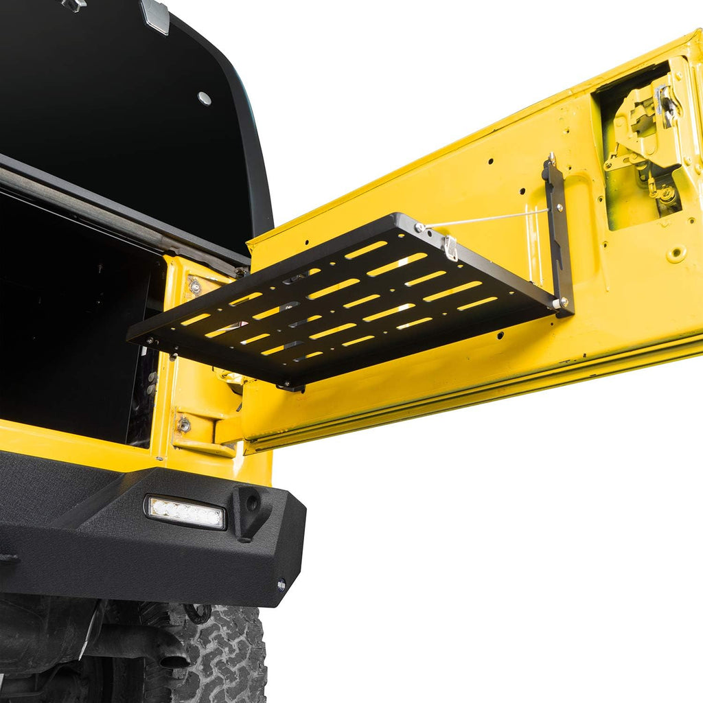 Foldable Tailgate Table Cargo Shelf for Jeep Wrangler TJ 1997-2006 O825