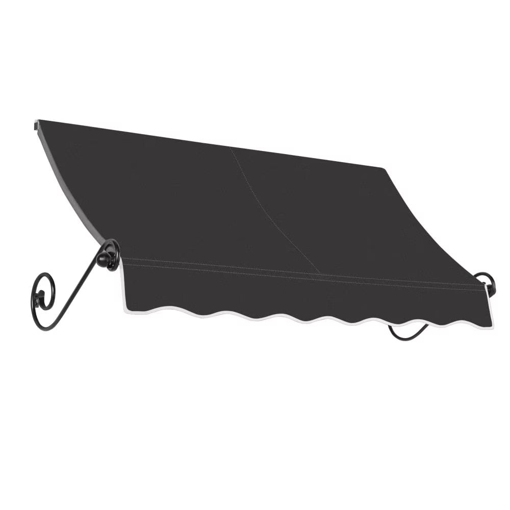 Black Acrylic Fixed Awning L703814