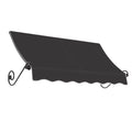 Black Acrylic Fixed Awning L703814
