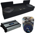 Dual 12 Sub Box Enclosure & Amp Q519772