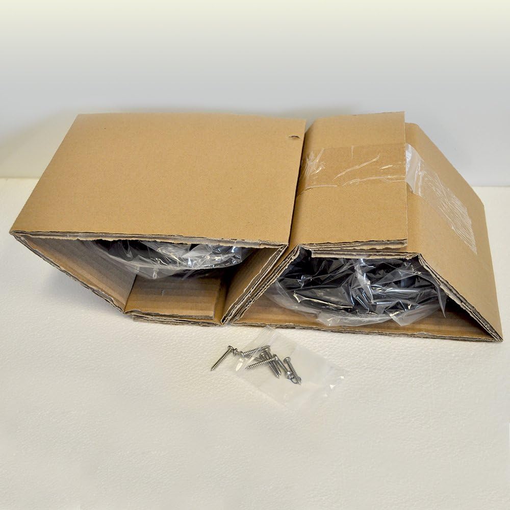 6.5" Charcoal Marine Speakers (Qty 2) 1 Pair G182672