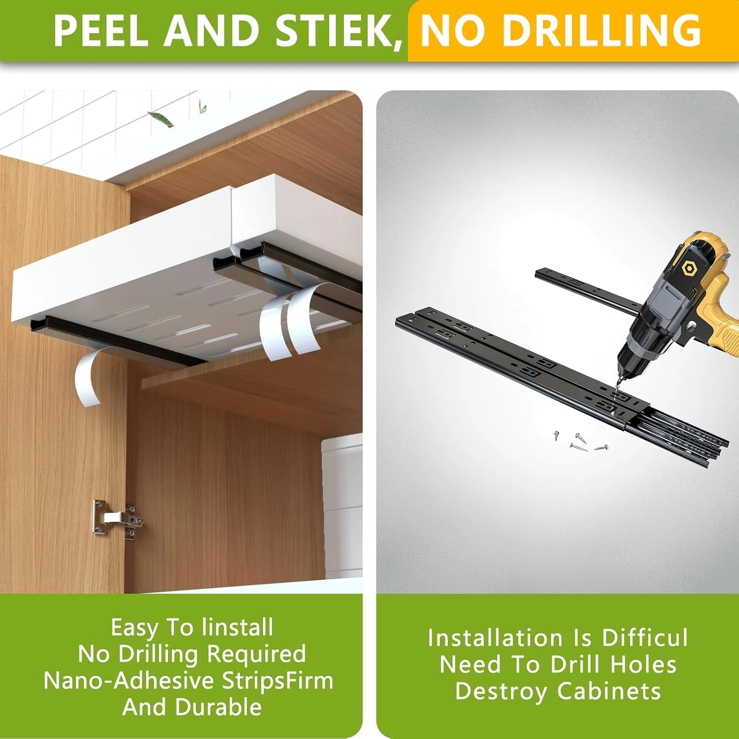 2 Pack Expandable Pull Out Cabinet Organizer 21Deep F685985