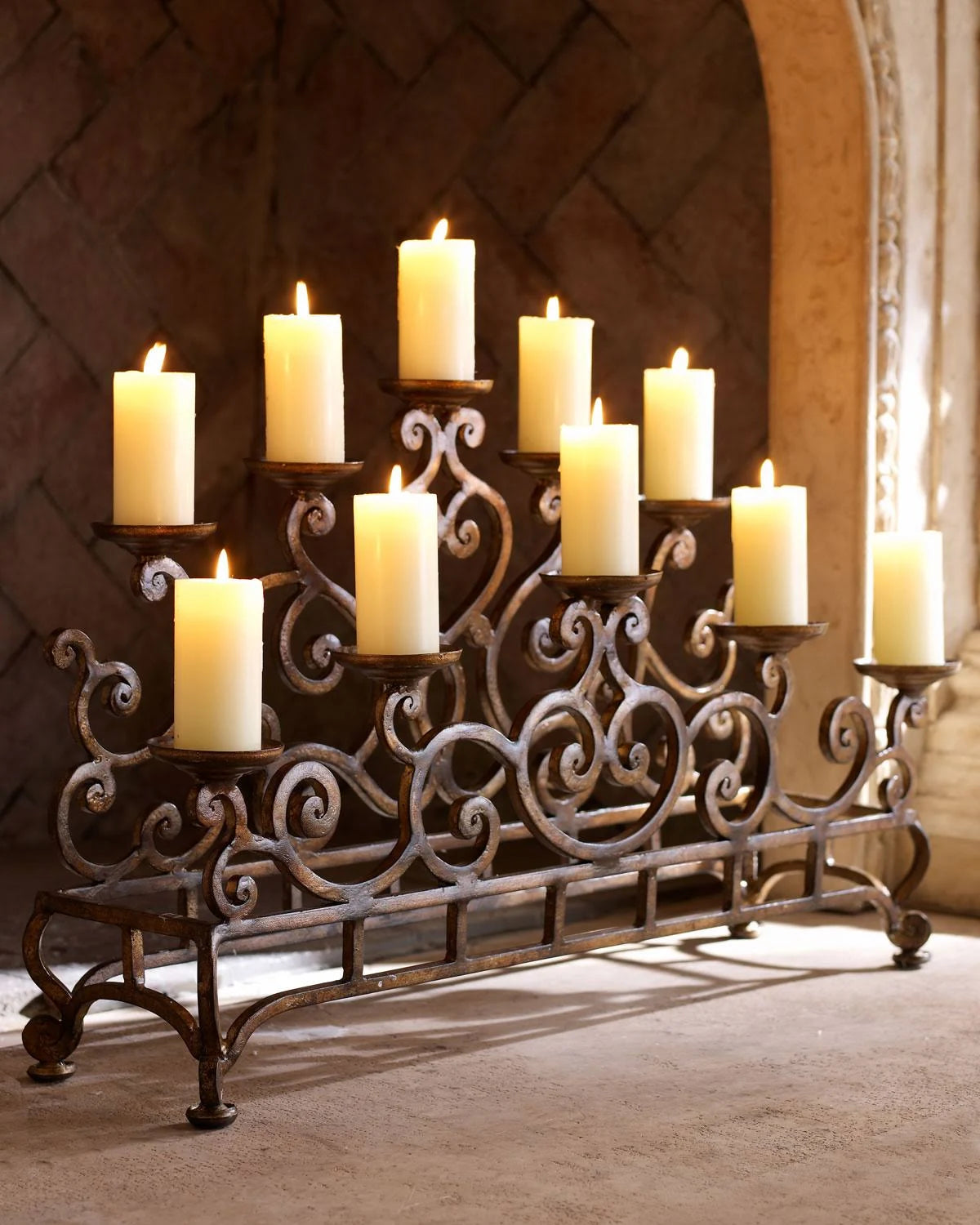 Small Fireplace Candelabrum F948