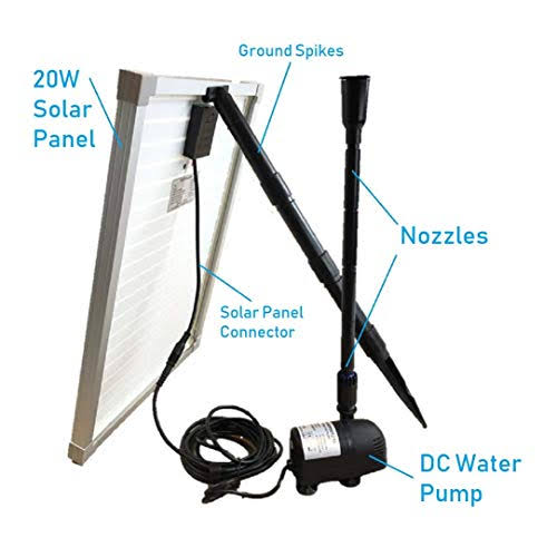 Solar Pump Kit with 20W Panel B777722