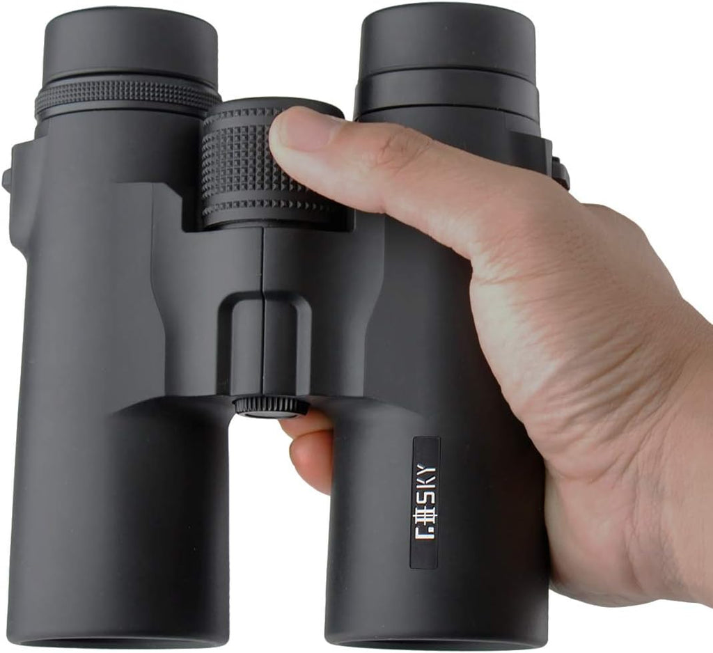 10x42 Roof Prism Binoculars with Phone Mount Strap Carrying Bag A5750
