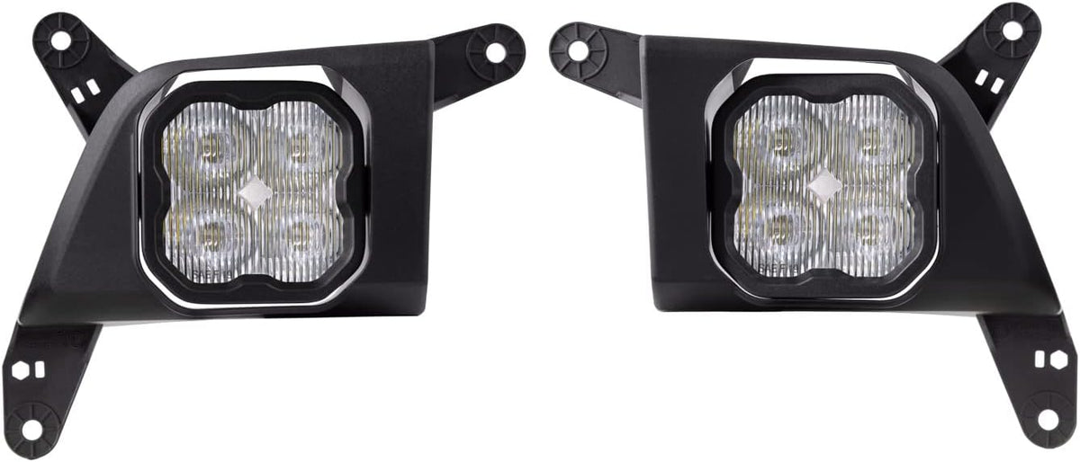 SS3 LED Fog Light Kit for Chevrolet Silverado 1500 2019-2021, White SAE/DOT Fog Sport N722055