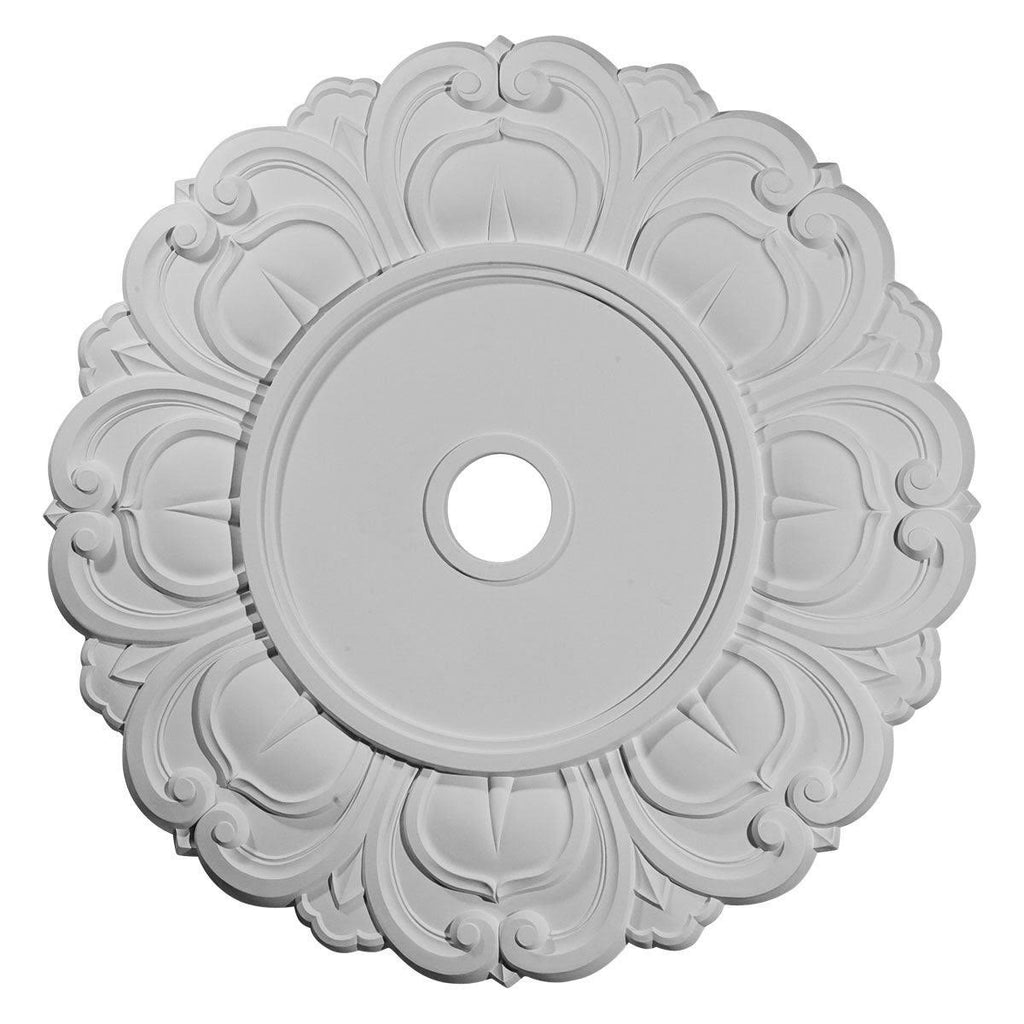 Steel Gray Angel Ceiling Medallion A94953
