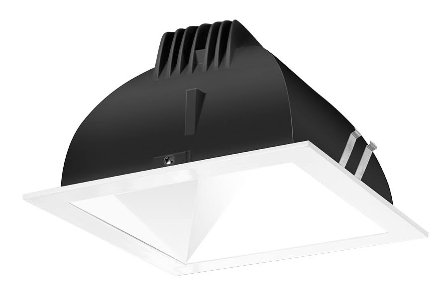 LED Trim Mod4 Sq 50Deg 27K 90CRI White Cone White Ring F8749