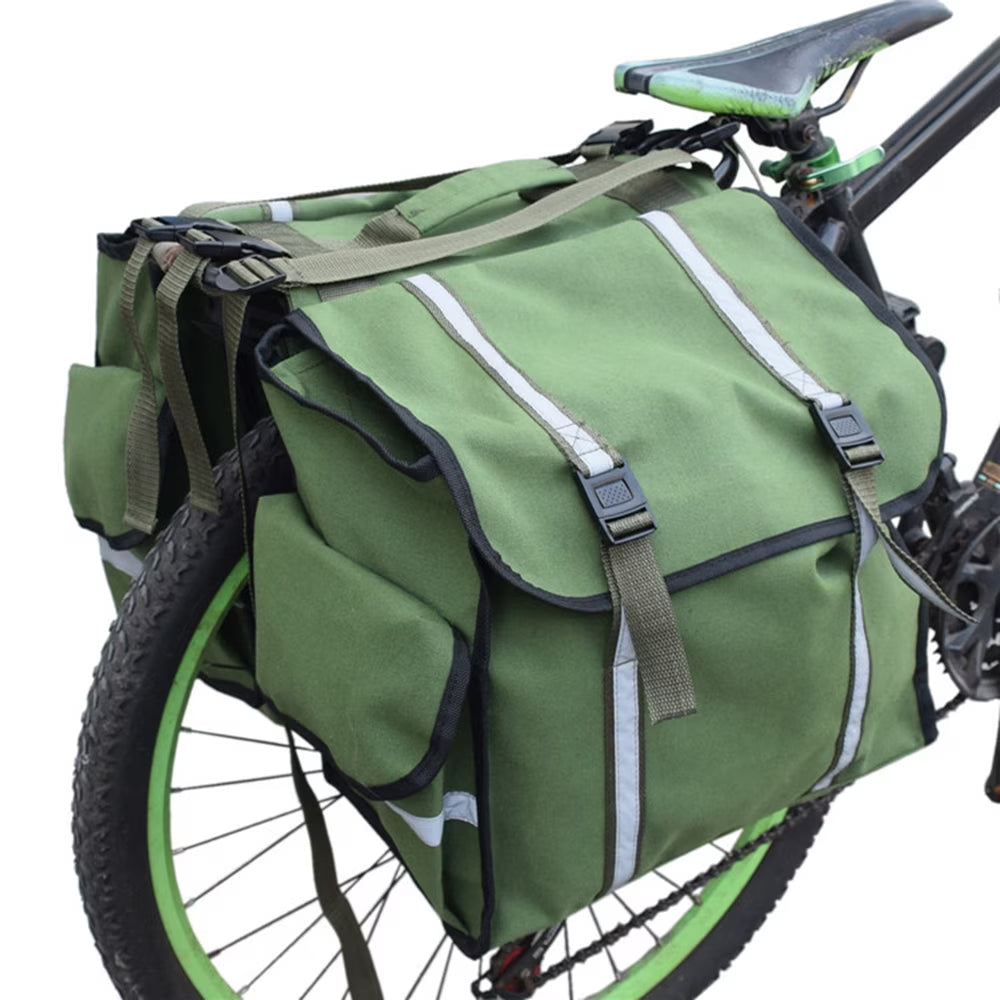 Canvas Rear Bike Saddle Bag Q234