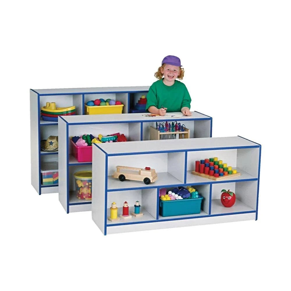 Red Low Single Mobile Storage Unit X8464