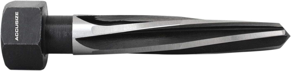 1-1/16'' by 5'' Flute Length Hex Shank H.S.S. Aligning Reamer, 7'' Oal, Spiral Flute, Pack of 2 E5854