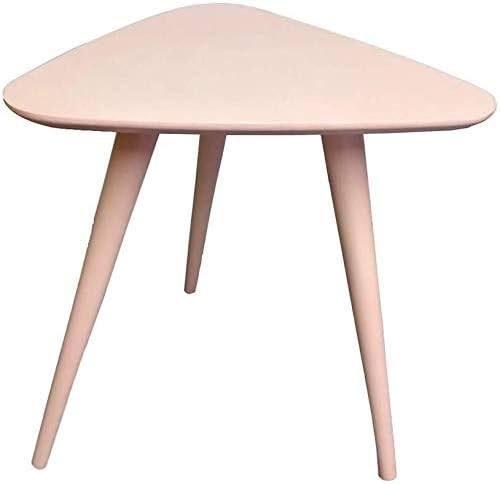 Triangle Solid Wood Side Table 19.6 x 18.3 x 21.6 in P250312