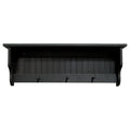 Sage Green Rectangular Storage Shelf with Pegs Q603154