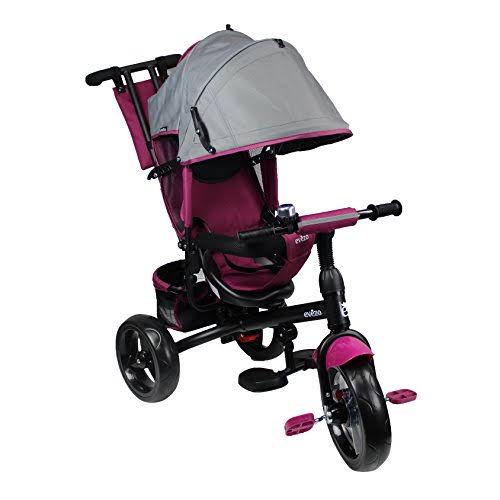 4-in-1 Stroller Trike with Full Canopy (Pink) O752467