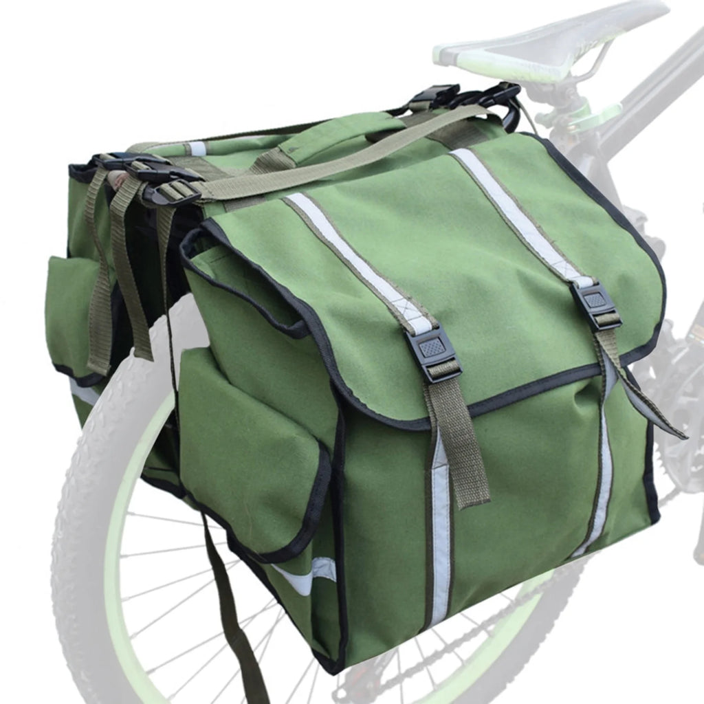 Canvas Rear Bike Saddle Bag Q234