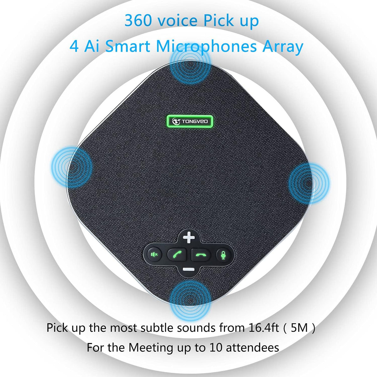 Bluetooth Speakerphones Conference Microphone with Microphone N745