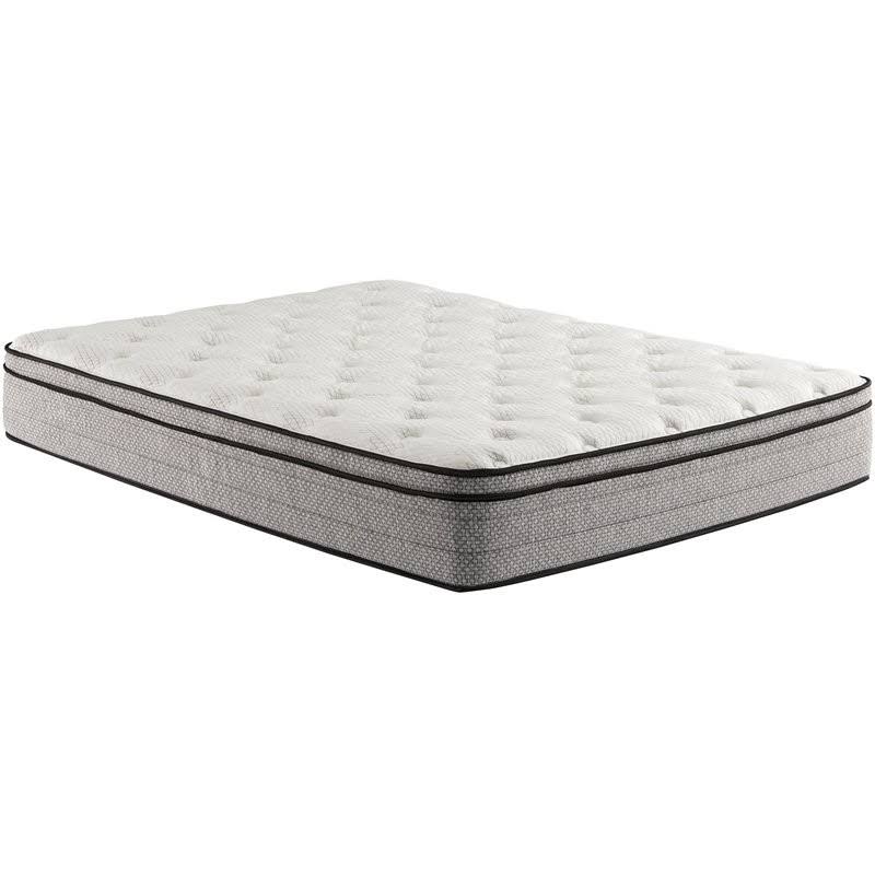 12x22 Eurotop Hybrid Pocketed Coil Queen Mattress R4294