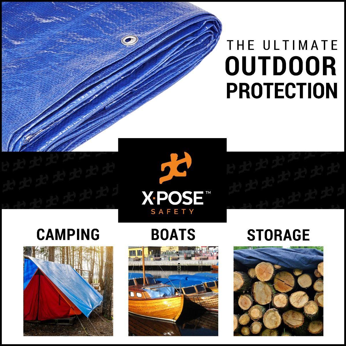 Blue Poly Tarps 10 x 16 - Case of 12 A37792