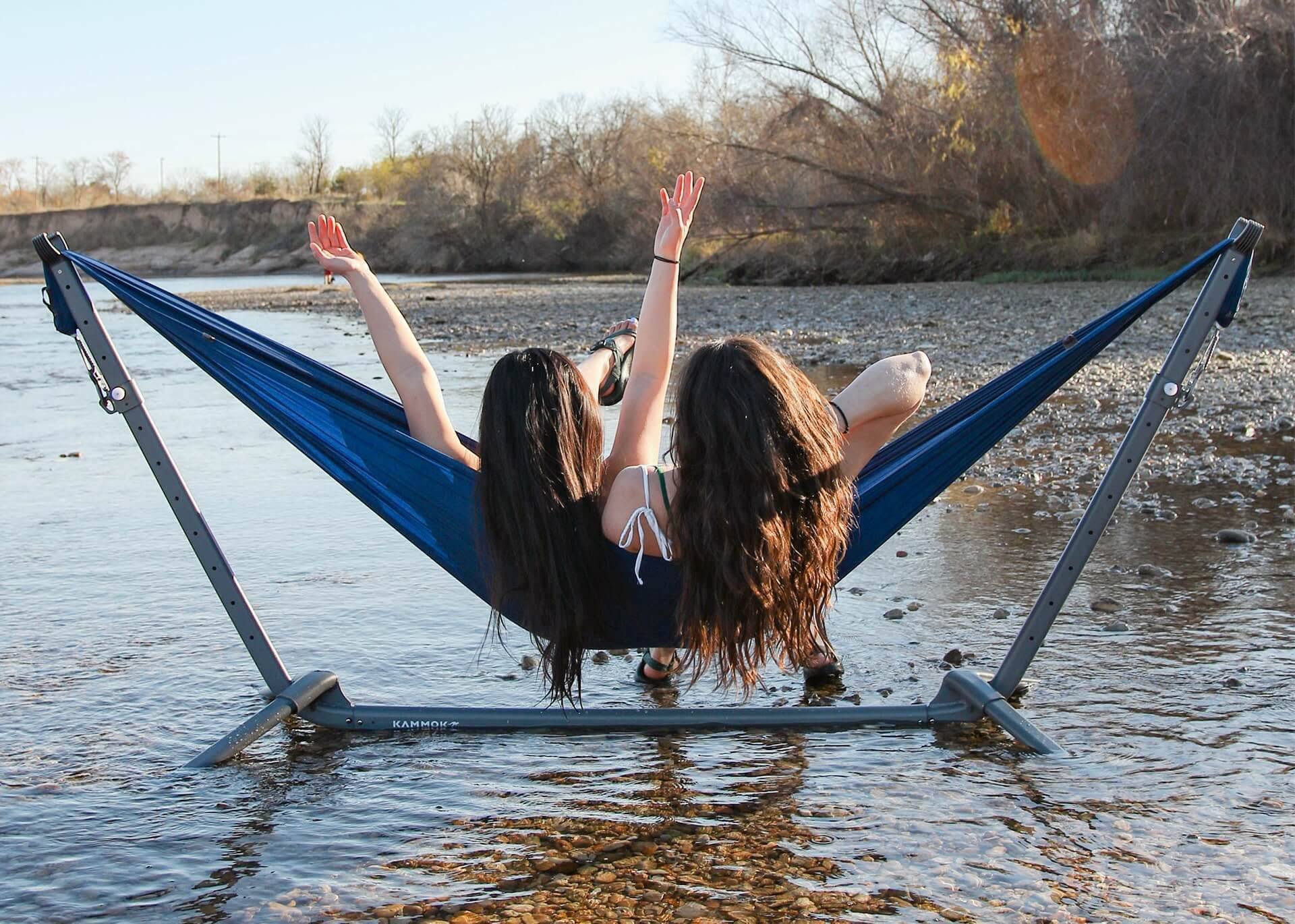 Gray Hammock Stand I483