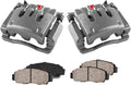Premium Loaded OE Caliper Assembly Set with Ceramic Brake Pads Q9594