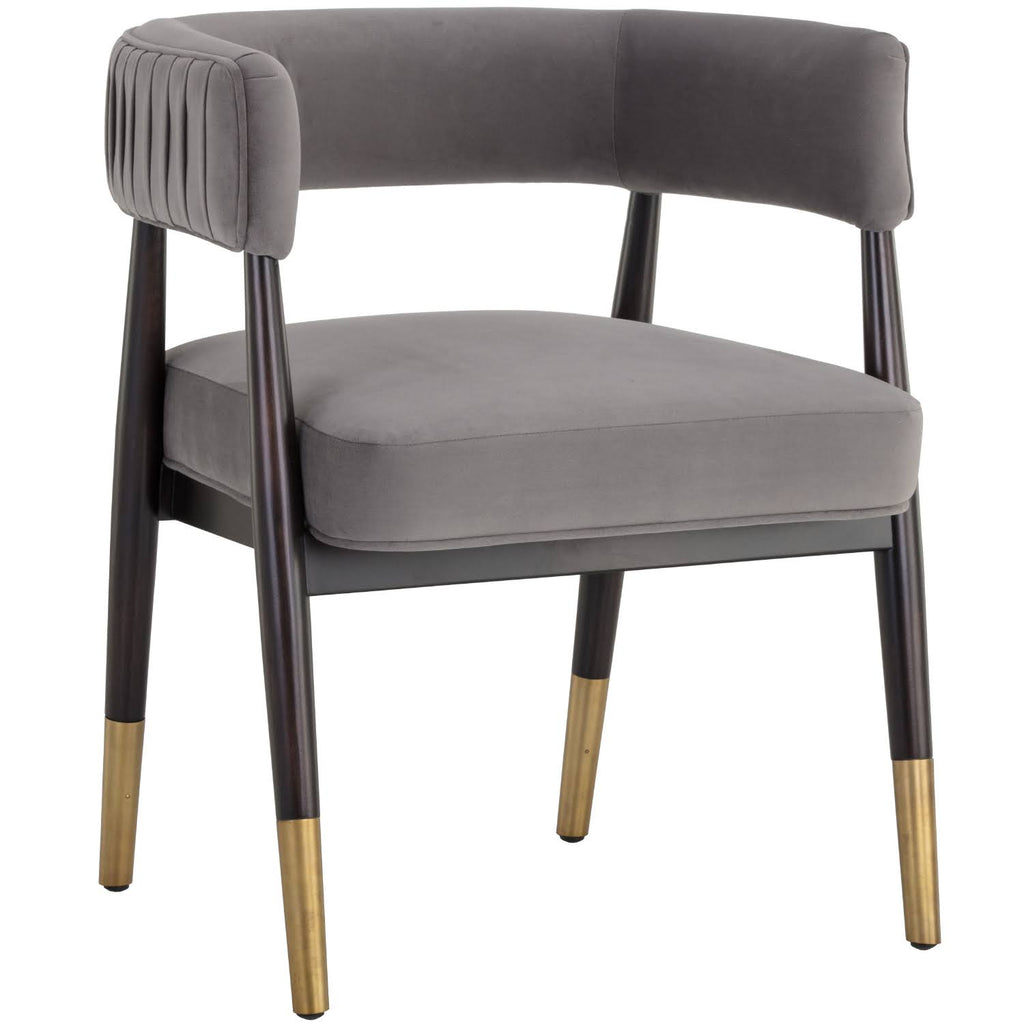 Charcoal Dining Armchair U60631