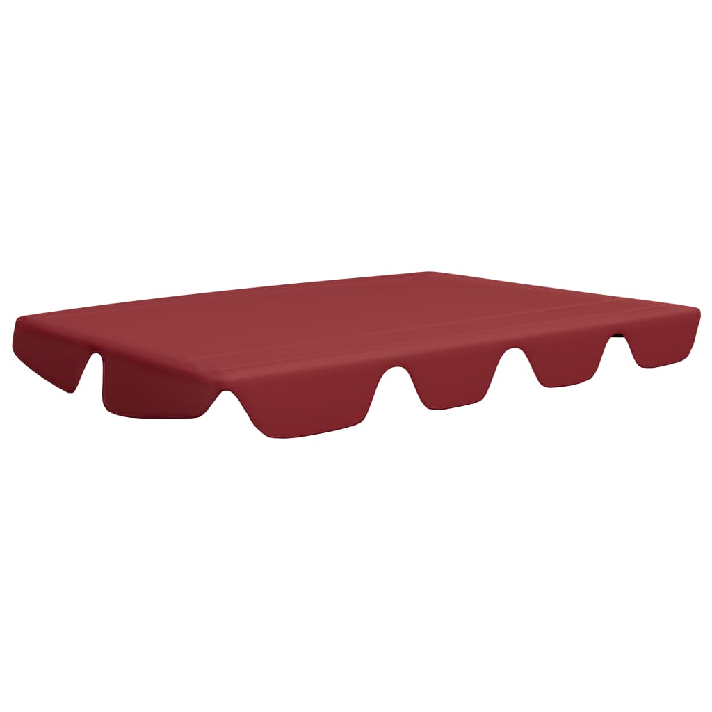 Replacement Canopy for Garden Swing Wine Red 74"x43.3" V493583