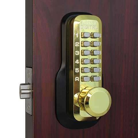 Digital Double Deadlocking Spring Latch Lock C73907