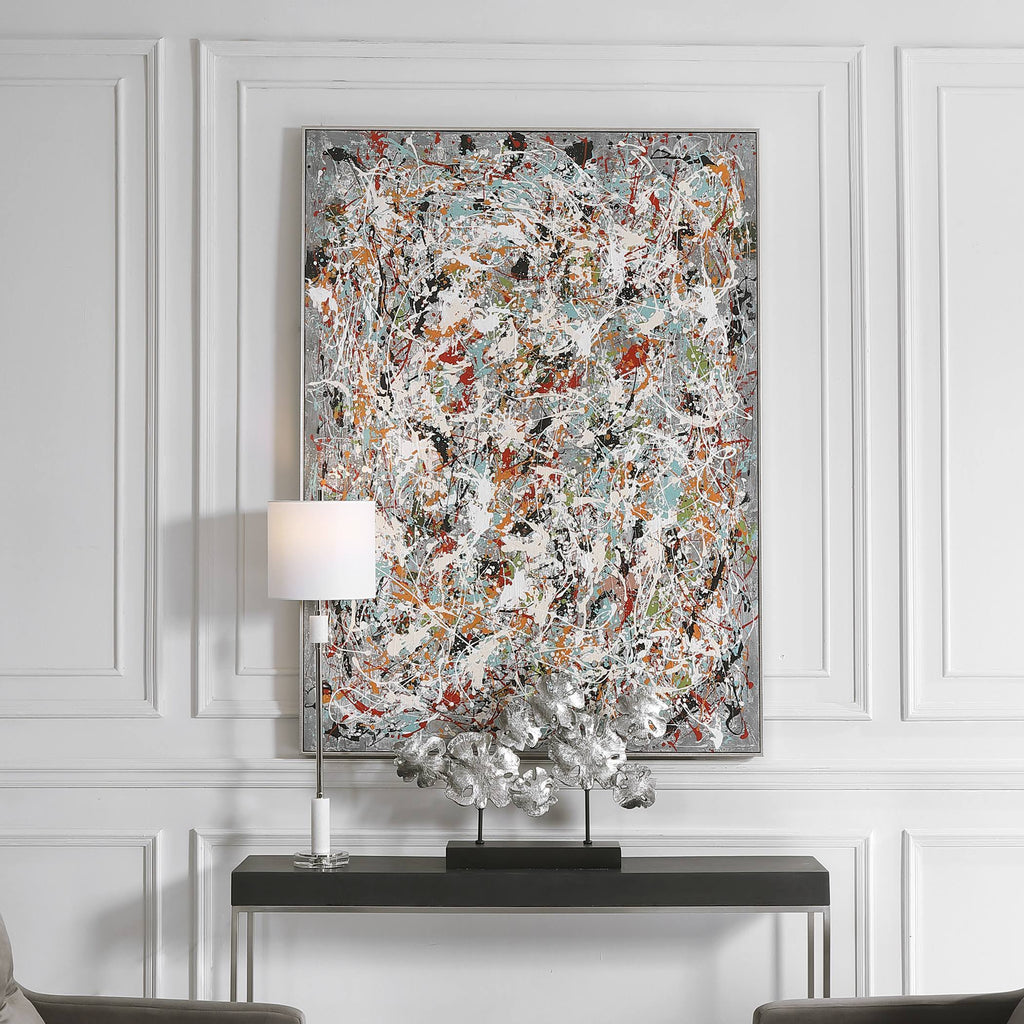 Hand Painted Canvas D543