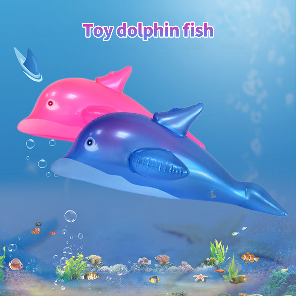 Inflatable Dolphin Fish Children Toy for Swimming Pool B471556