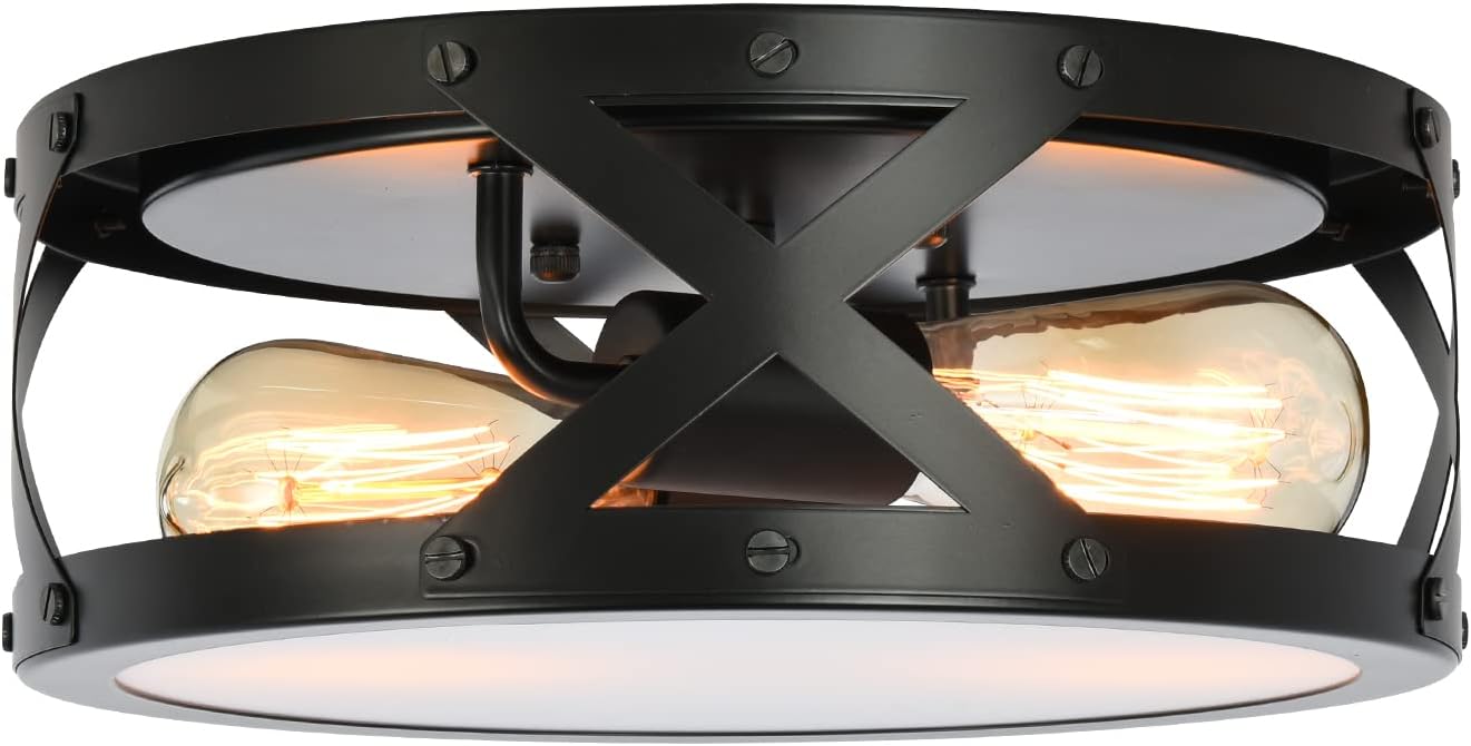 Golden Iron Birdcage Ceiling Light X75100