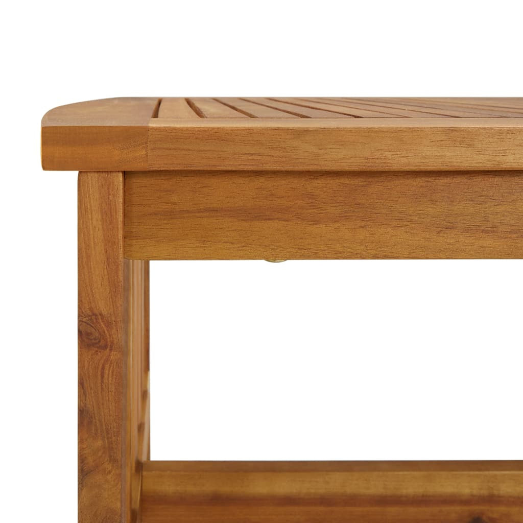 Set of 4 Acacia Wood Outdoor Furniture Set K382703