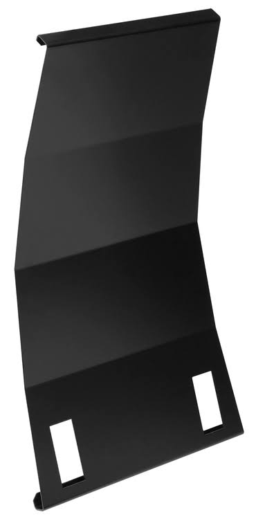 Black Steel Wood Caddy Z601